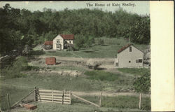 The Home Of Kate Shelley Postcard