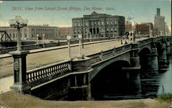 View From Locust Street Bridge Postcard