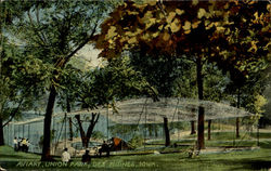 Aviary Union Park Des Moines, IA Postcard Postcard