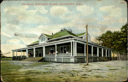 Pavilion Suburban Island Postcard