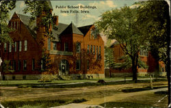 Public School Buildings Postcard