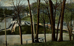 Green Wood Park Des Moines, IA Postcard Postcard