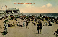 Beach & Bathing Postcard