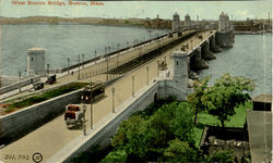 West Boston Bridge Postcard