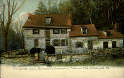 Old Livezey House, Fairmount Park Postcard