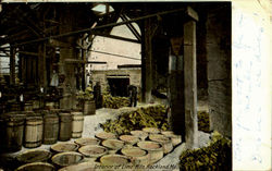 Interior Of Lime Kiln Rockland, ME Postcard Postcard