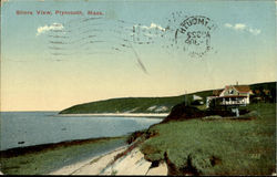 Shore View Plymouth, MA Postcard Postcard