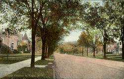 Upper Genesee St Utica, NY Postcard Postcard