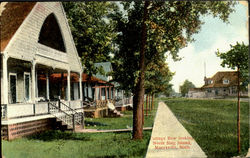 Cottage Row Marysville, MI Postcard Postcard