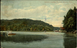 Scoville's Landing Moodus, CT Postcard Postcard