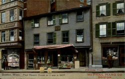 Paul Revere House Boston, MA Postcard Postcard