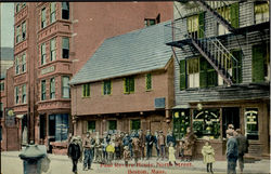 Paul Revere House, North Street Postcard