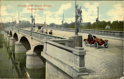 Washington Street Bridge Dayton, OH Postcard Postcard