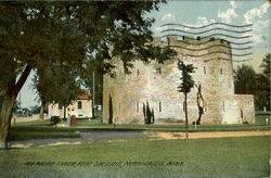 Old Round Tower, Fort Snelling Postcard