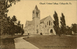 Chapel, Ursinus College Collegeville, PA Postcard Postcard