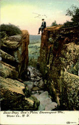 Stone Steps, Sam's Point Shawangunk Mts, NY Postcard Postcard