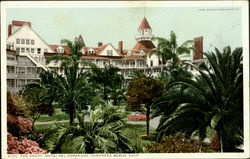 The Court Hotel Del Coronado Postcard