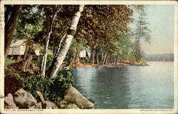 An Adirondack Camp Postcard