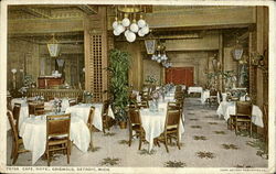 Café Hotel Griswold Postcard