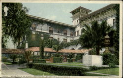 Entrance To Hotel Maryland Pasadena, CA Postcard Postcard