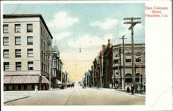 East Colorado Street Pasadena, CA Postcard Postcard