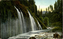 Moss Brae Falls Scenic, CA Postcard Postcard