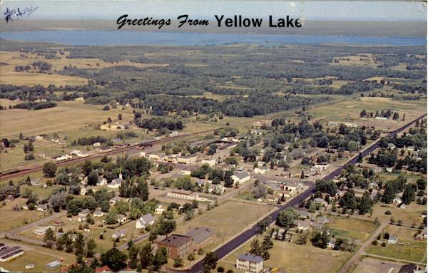 Greetings From Yellow Lake Webster, WI