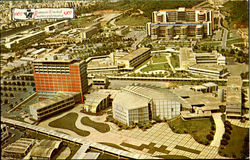 Vista Aerea De La Ciudad Universitaria Postcard