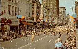 Main St. In Memphis Tennessee Postcard Postcard