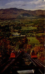 The Upper Tramway Mt. Cranmore North Conway, NH Postcard Postcard