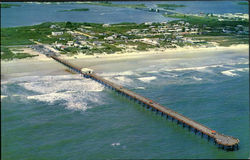 Sunglow Ocean Fishing Pier, 3701 So. Atlantic Ave Daytona Beach, FL Postcard Postcard