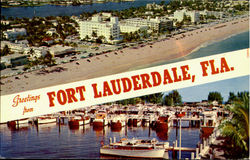 Greetings From Fort Lauderdale Florida Postcard Postcard