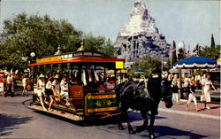 Horse Drawn Street Car Postcard