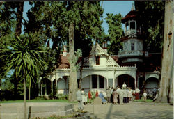 Queen Anne Cottage Arcadia, CA Postcard Postcard