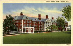 Christian Science Home Concord, NH Postcard Postcard