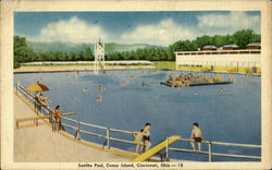 Sunlite Pool, Coney Island Cincinnati, OH Postcard Postcard