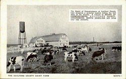 The Guilford County Dairy Farm Postcard