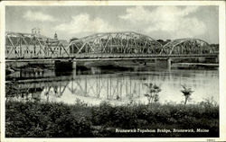 Brunswick-Topsham Bridge Postcard