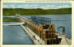 Safe Harbor Water Power Corp York, PA Postcard Postcard