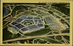 Air View Of The Pentagon Postcard