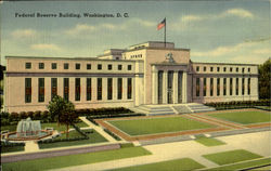 Federal Reserve Building Washington, DC Washington DC Postcard Postcard