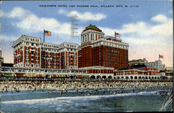 Chalfonte Hotel And Haddon Hall Postcard