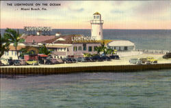 The Lighthouse On The Ocean Miami Beach, FL Postcard Postcard