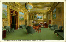 Governor's Reception Room Postcard