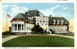 Newport Country Club Rhode Island Postcard Postcard