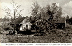 Back In Hills Of Old Brown County Nashville, IN Postcard Postcard