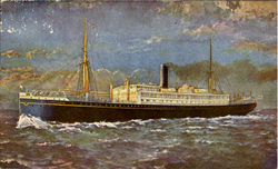 Panama Mail Steamship Venezuela Postcard