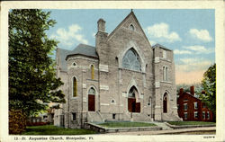 St. Augustine Church Montpelier, VT Postcard Postcard