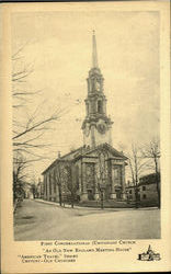 First Congregational Church Postcard