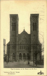 The Cathedral Of St. Peter And St. Paul Providence, RI Postcard Postcard